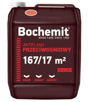 Impregnat do drewna Bochemit Antiflash 5 kg brązowy